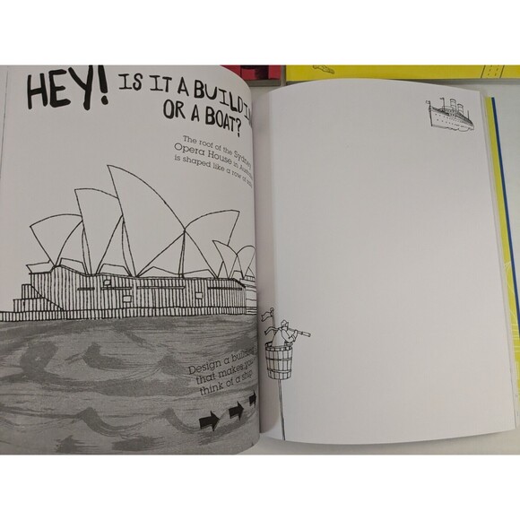 Make Buildings: A Doodle Design Activity Book New Creative Imagination - Picture 3 of 5